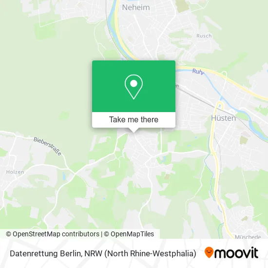 Карта Datenrettung Berlin