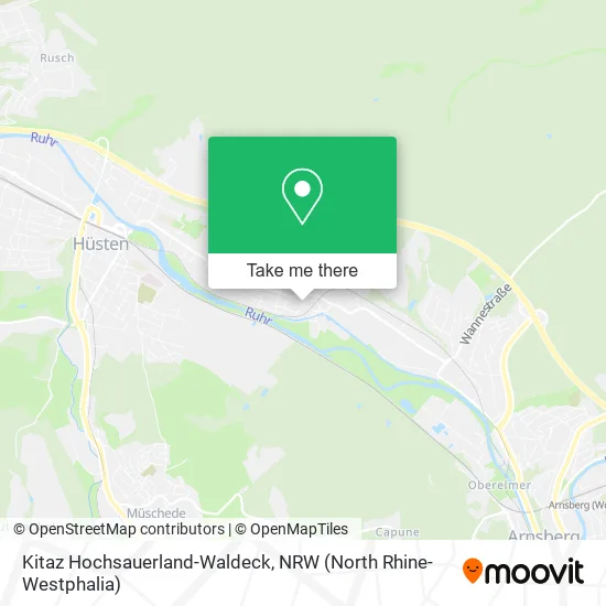 Карта Kitaz Hochsauerland-Waldeck
