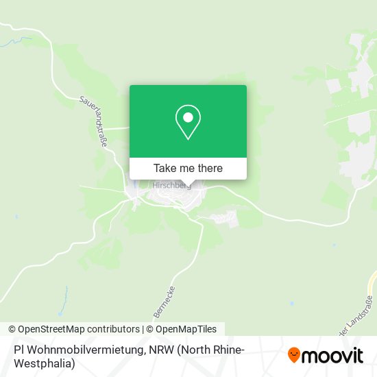 Pl Wohnmobilvermietung map