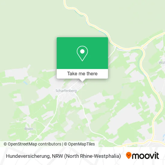 Карта Hundeversicherung