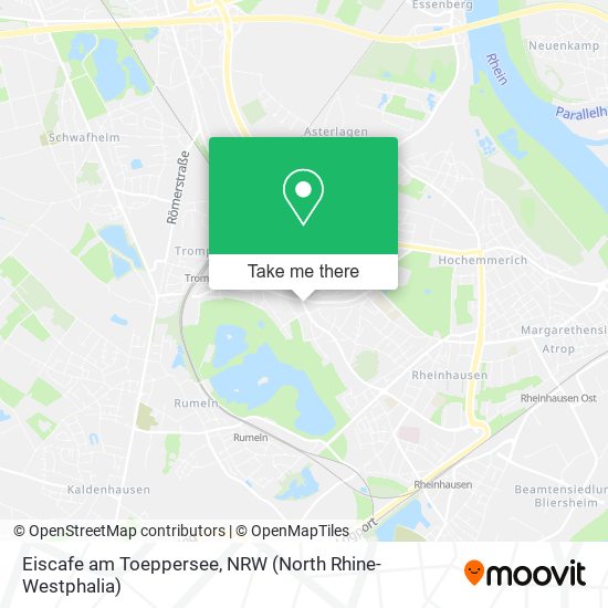 Eiscafe am Toeppersee map