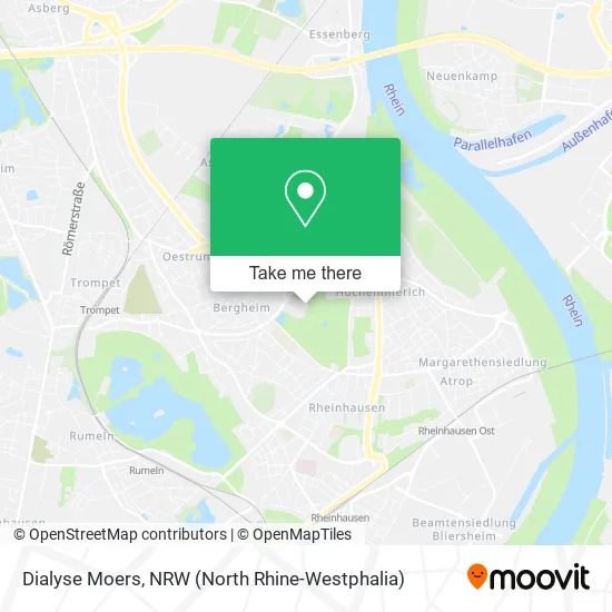 Карта Dialyse Moers
