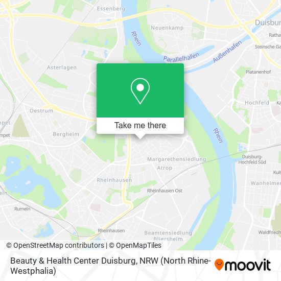 Beauty & Health Center Duisburg map