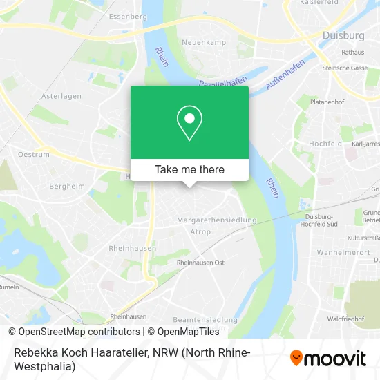 Rebekka Koch Haaratelier map