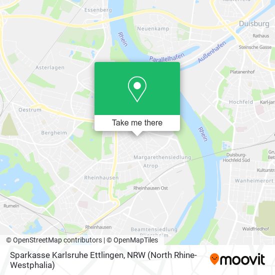 Sparkasse Karlsruhe Ettlingen map