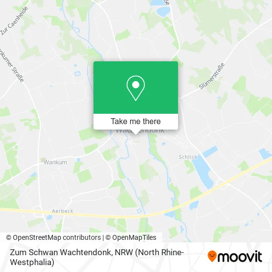 Карта Zum Schwan Wachtendonk