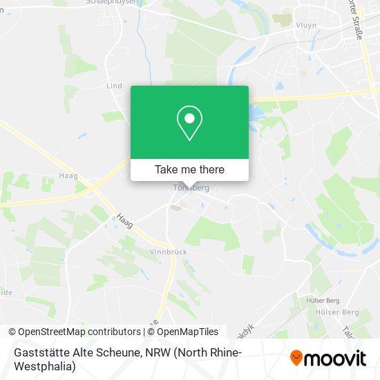 Карта Gaststätte Alte Scheune