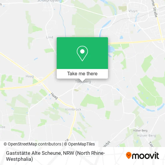 Карта Gaststätte Alte Scheune
