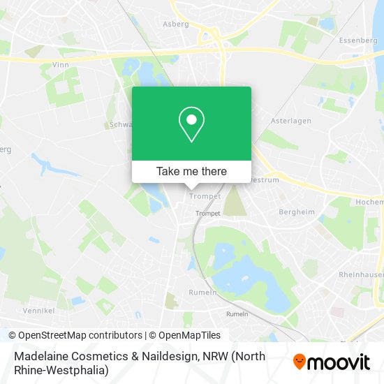 Madelaine Cosmetics & Naildesign map