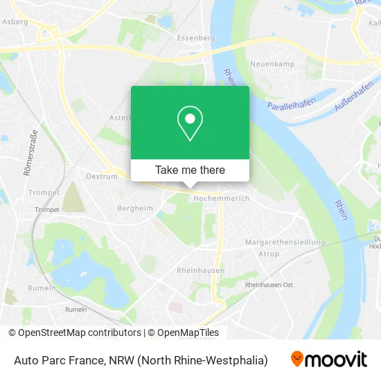 Карта Auto Parc France