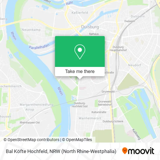 Карта Bal Köfte Hochfeld