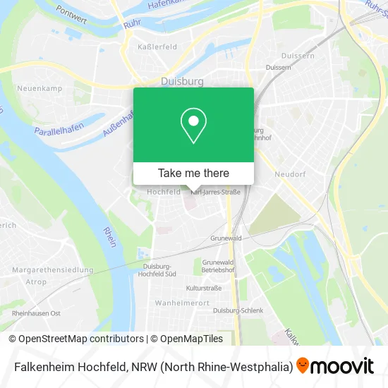 Карта Falkenheim Hochfeld