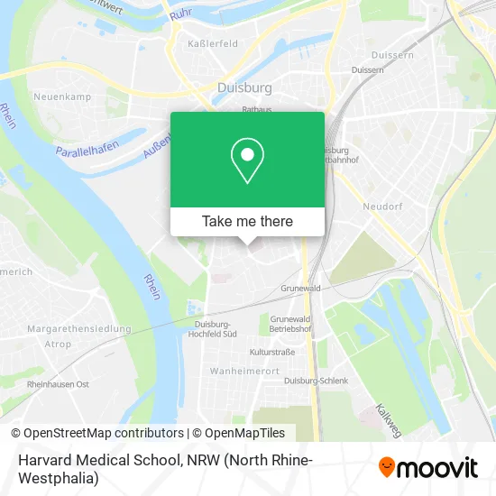 Карта Harvard Medical School