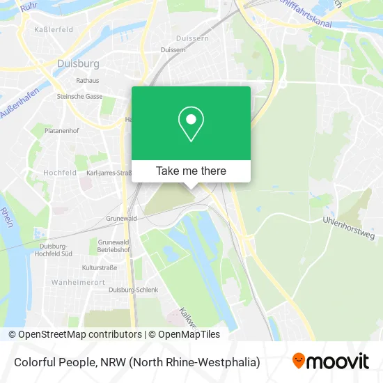 Карта Colorful People