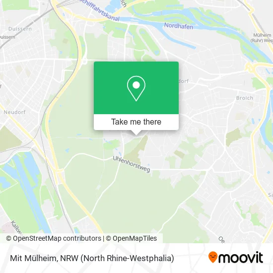 Карта Mit Mülheim