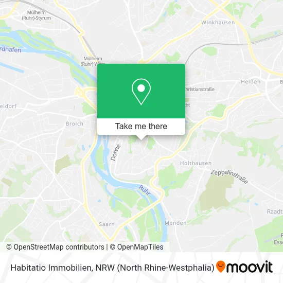 Habitatio Immobilien map