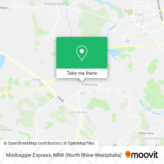 Карта Minibagger Express