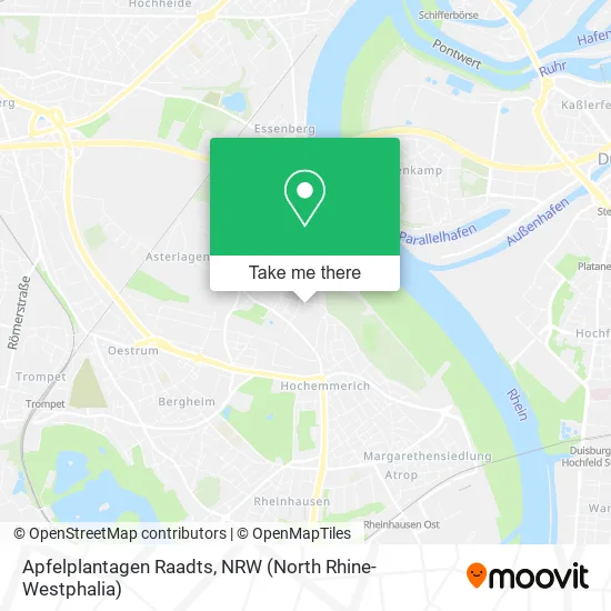 Карта Apfelplantagen Raadts