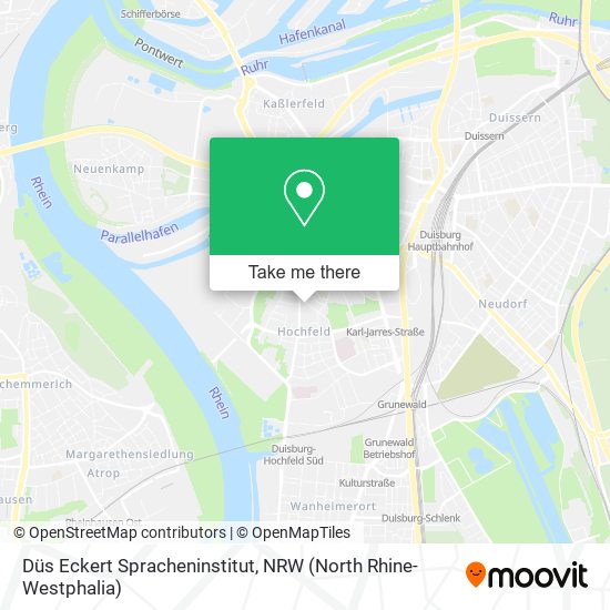 Düs Eckert Spracheninstitut map