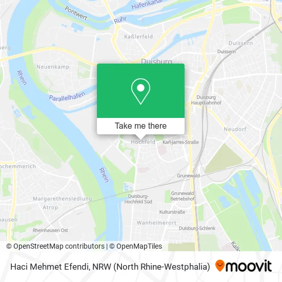 Карта Haci Mehmet Efendi