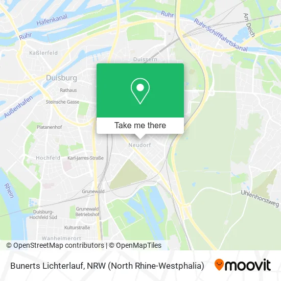 Карта Bunerts Lichterlauf