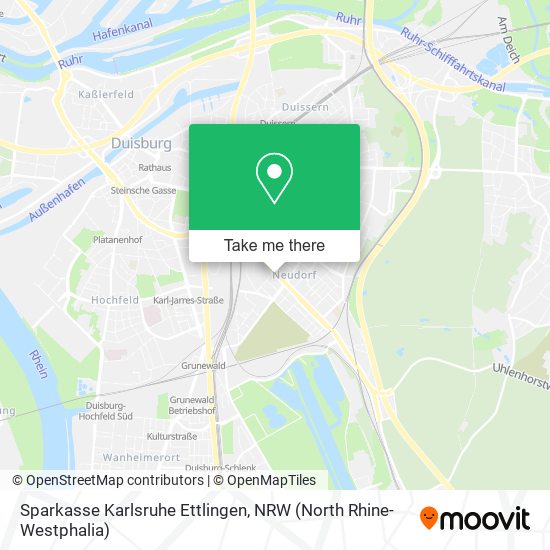 Sparkasse Karlsruhe Ettlingen map