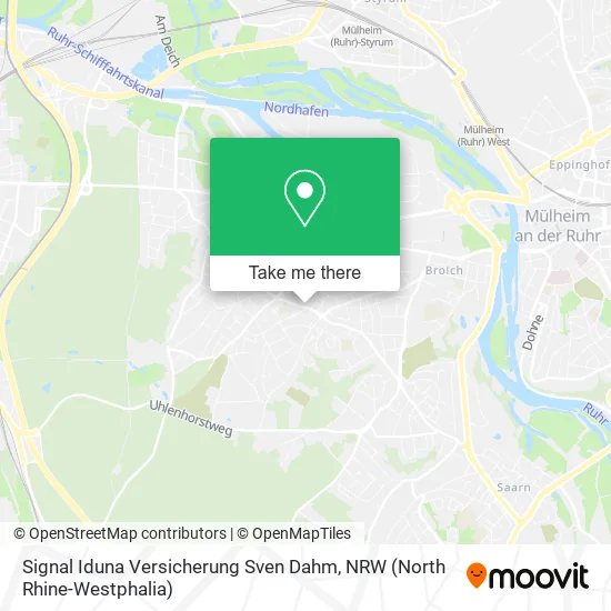 Карта Signal Iduna Versicherung Sven Dahm