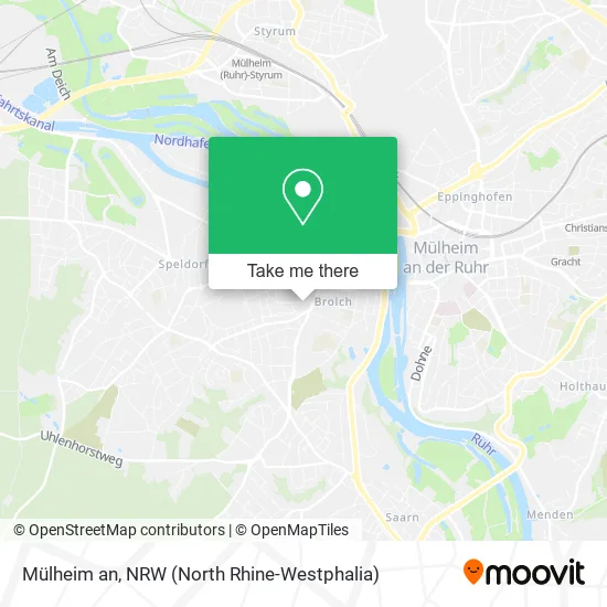 Карта Mülheim an