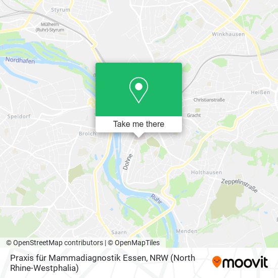 Praxis für Mammadiagnostik Essen map