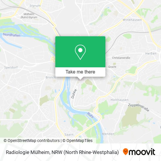 Radiologie Mülheim map