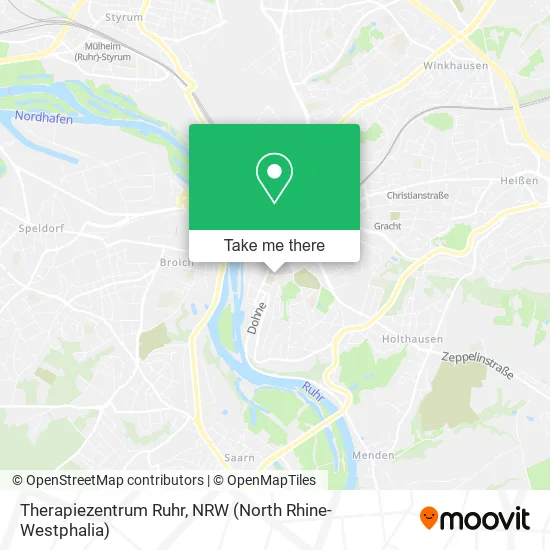 Карта Therapiezentrum Ruhr