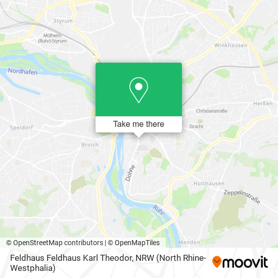 Карта Feldhaus Feldhaus Karl Theodor