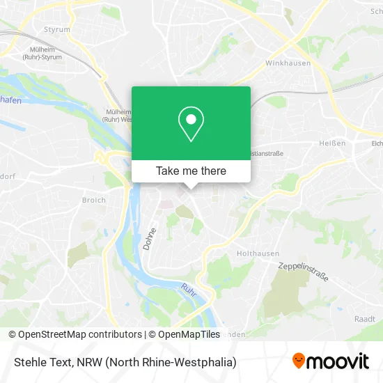 Stehle Text map