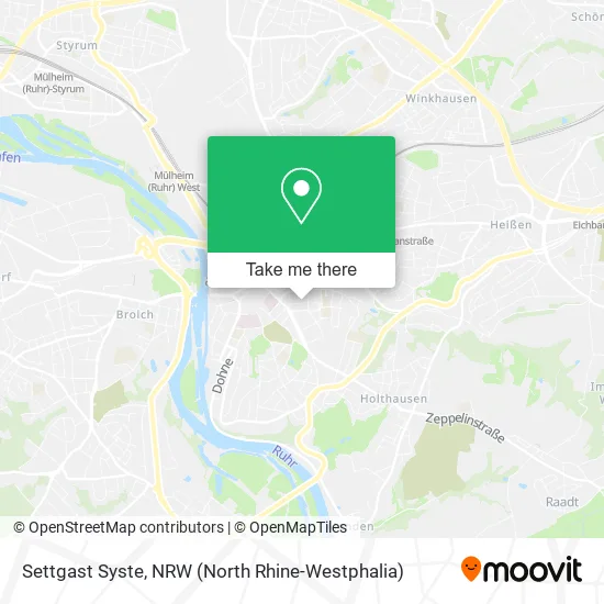 Карта Settgast Syste