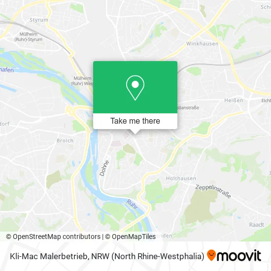 Kli-Mac Malerbetrieb map