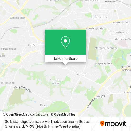 Карта Selbständige Jemako Vertriebspartnerin Beate Grunewald