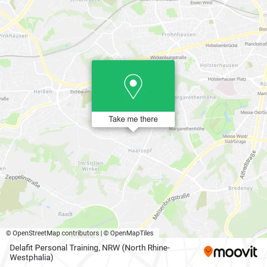 Карта Delafit Personal Training