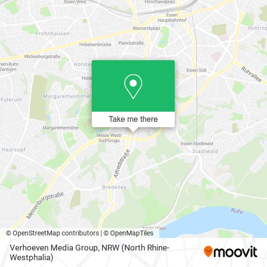 Verhoeven Media Group map