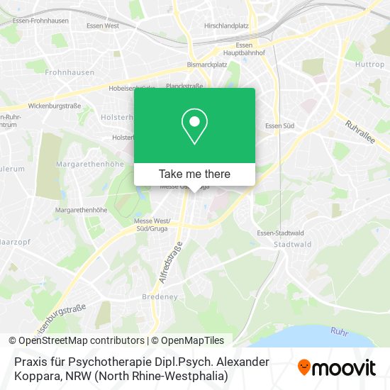 Praxis für Psychotherapie Dipl.Psych. Alexander Koppara map