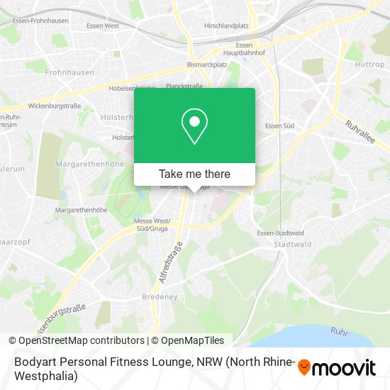 Bodyart Personal Fitness Lounge map