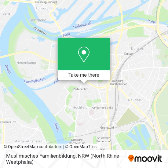 Muslimisches Familienbildung map