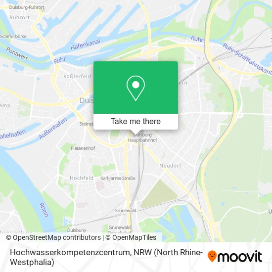 Карта Hochwasserkompetenzcentrum