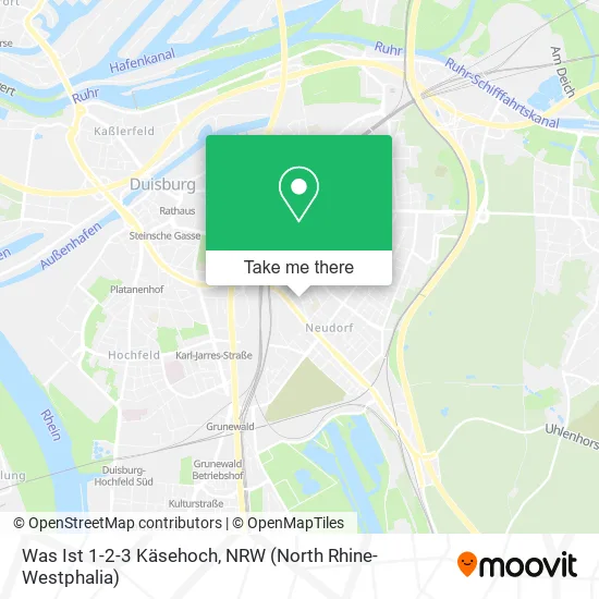 Карта Was Ist 1-2-3 Käsehoch