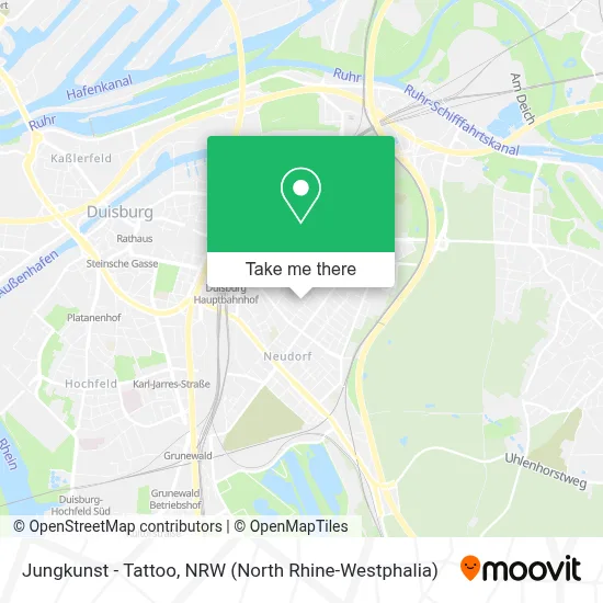 Jungkunst - Tattoo map