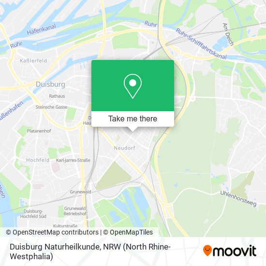 Duisburg Naturheilkunde map