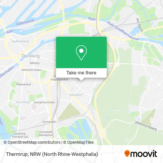 Карта Thermrup