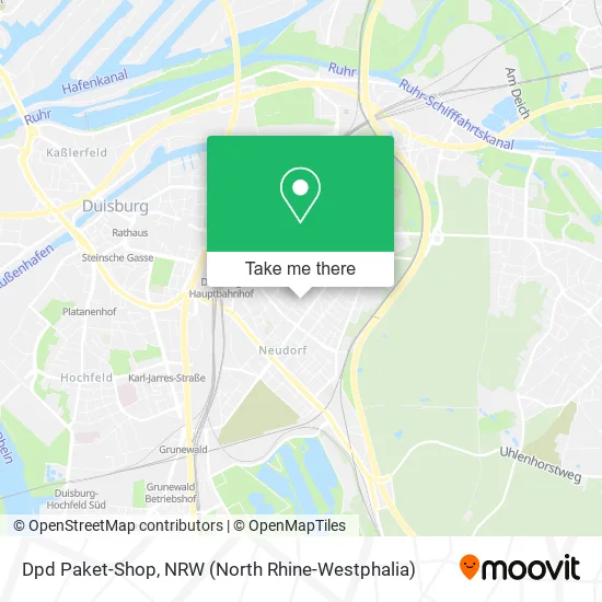 Карта Dpd Paket-Shop