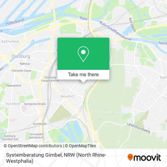 Карта Systemberatung Gimbel