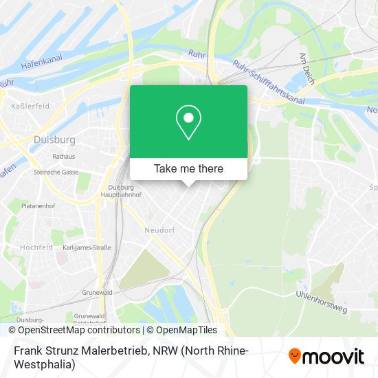 Frank Strunz Malerbetrieb map