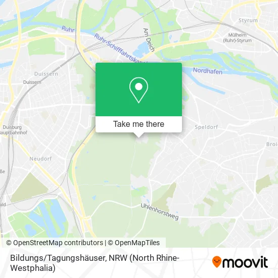 Карта Bildungs/Tagungshäuser